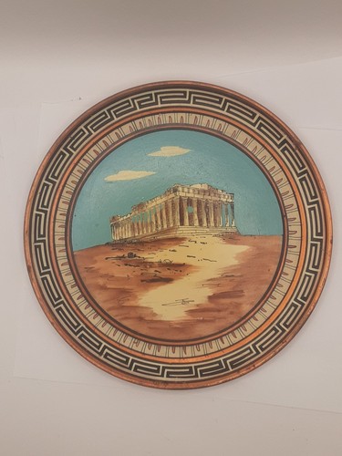Piatto parete vintage greco - piatto,