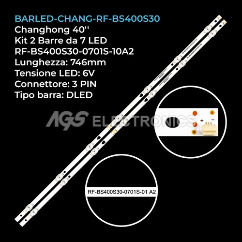 Kit barre strip led tv - barre,