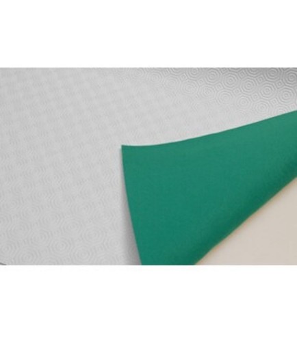Mollettone bianco verde per - mollettone,
