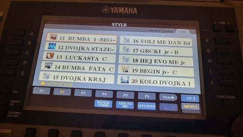 Schermo display lcd per yamaha - schermo,