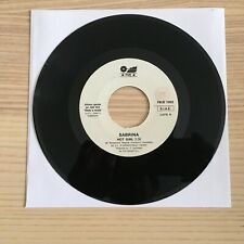 Sabrina Salerno / Celeste _ Hot Girl _ Vinile 45 giri 7" Juke Box_1987 Five Mint