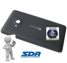 SCOCCA COVER COPRIBATTERIA Per Nokia LUMIA 535 BLACK NERA