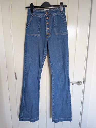 Jeans sezane alta attesa - sezane,