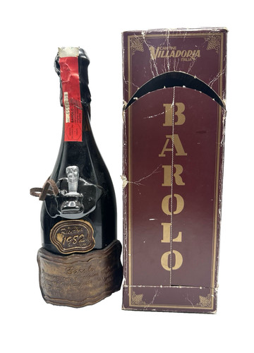 Vino rosso barolo - rosso, 1982