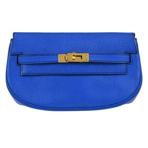 Borsa pochette hermes blue - hermes,