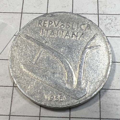 1955 italy lire - 1955, 10