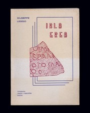 libro IBLA EREA Giuseppe Leggio LEGGIO DIQUATTRO RAGUSA 1978