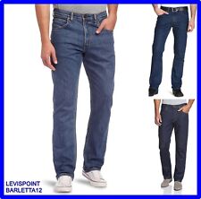 Jeans Uomo Lee Detroit Dritto Regular Vita Alta Taglia W 28-29-30-31-32-33 34 