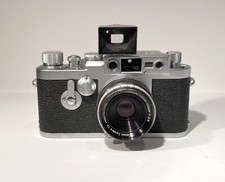 Fotocamera Leica Illg + Obbiettivo Canon 35 mm + mirino Leitz