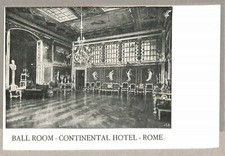 ab0238 - CARTOLINA D'EPOCA - ROMA Città: Sala da Ballo - Hotel Continentale