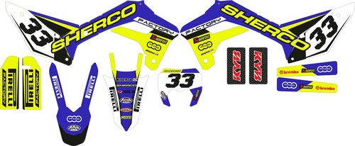 Kit grafica sherco 2017 - kit,