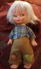 Bambola, bambolotto Fiba serie I Simpaticoni, abiti originali alto 33cm. 