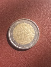 Moneta 2 euro Dante Alighieri