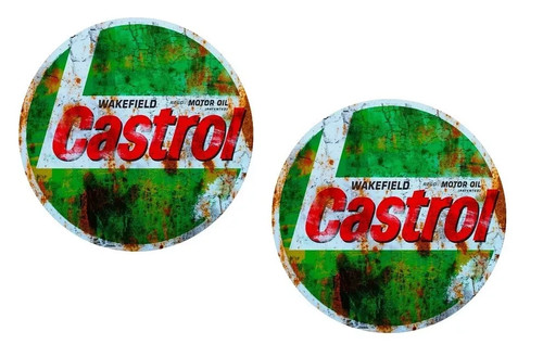 Adesivi castrol vintage - castrol,