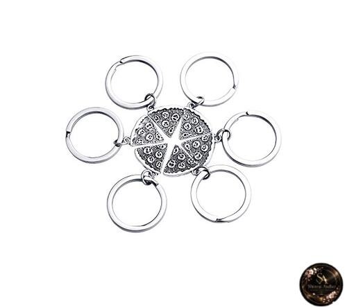 Collana portachiavi pizza - collana/portachiavi,