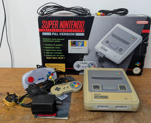 Console super nintendo - console,