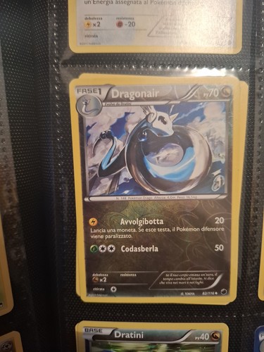 Carta pokemon dragonair 116 - carta,