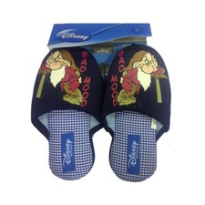 BRONTOLO pantofole stoffa blu