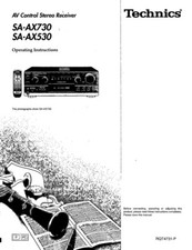 Technics SA-AX530 SA-AX730