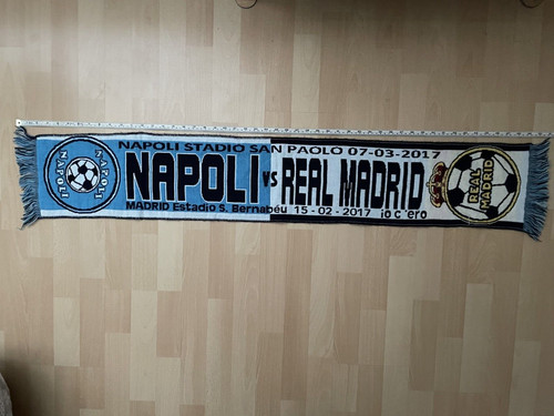 Sciarpa napoli real madrid - napoli,