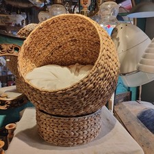 Cestino gatto rotondo in