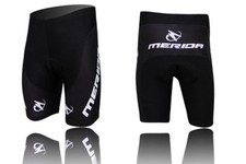 Merida Pantaloncini Ciclismo Uomo Gel Imbottiti Bici Bicicletta Pantaloni Corti Collant Nero