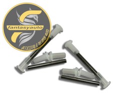 Fiat 500 F LR Kit 4 Spinotti + 8 Boccole Cerniere Porta Dx & Sx Cod:27031