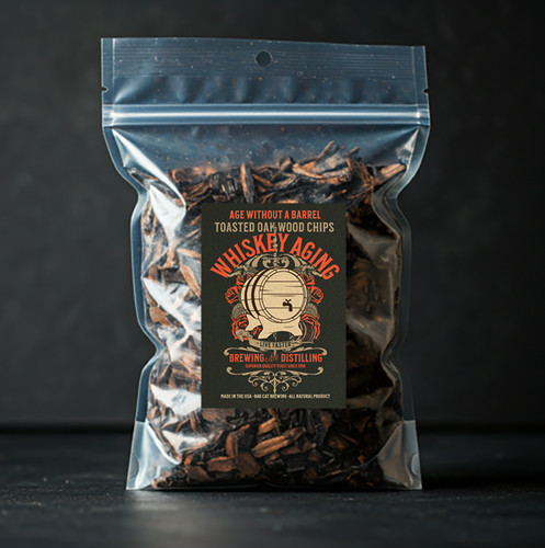 Whisky aging wood chips - whisky,