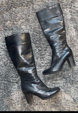 Stivali In Vero Cuoio Vintage