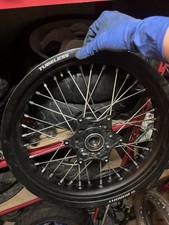 Cerchio Ruota Anteriore Mozzo E Raggi Gasgas 700 Supermotard Con Disco Freno