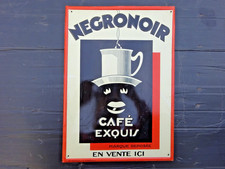 Negronoir café tôle - tôle, litho