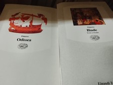 Omero Odissea E Iliade Testo A Fronte Einaudi 