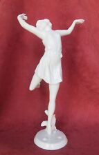 240602 Danzatrice art deco  in porcellana Rosenthal,  opera di Dorothea Charol .