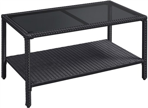 Tavolino giardino rattan - tavolino,