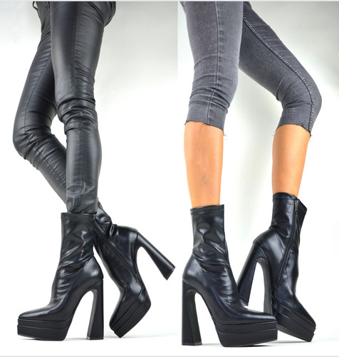 Tacco blocco elegante - a,