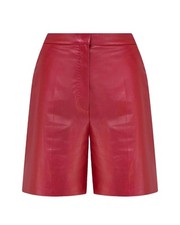 ? Shorts Pelle Nappa Max Mara Rossi Short Leather IT42_FR40_DE38