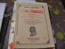 DANTE, LA DIVINA COMMEDIA - HOEPLI - ANNI 50 (C10)