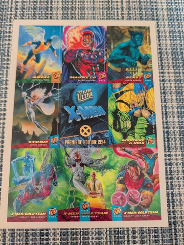 1994 fleer ultra men prima - fleer, x-men