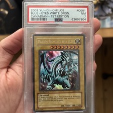 2003 Yu-Gi-Oh Drago Bianco