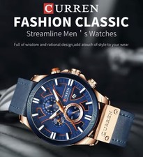 Curren men's chronograph