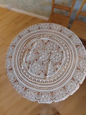 ANTICO COPRITAVOLO LAVORATO A