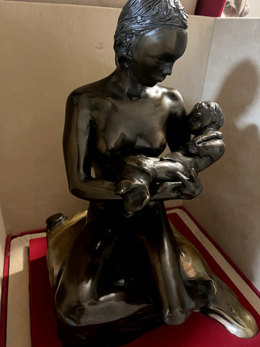 Statua bronzo per amore - bronzo, "per