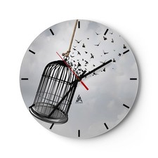 Orologio parete vetro - da,