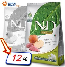 Farmina N&D Prime Grain Free - Adult Maxi → Cinghiale e Mela - 12 Kg - Cane Cani