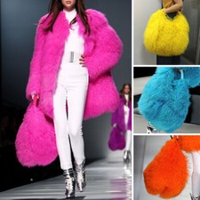 Borsa a mano in vera pelliccia