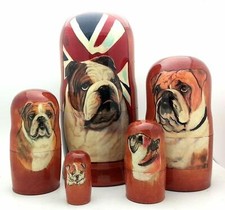 Bulldog inglese russo bambola
