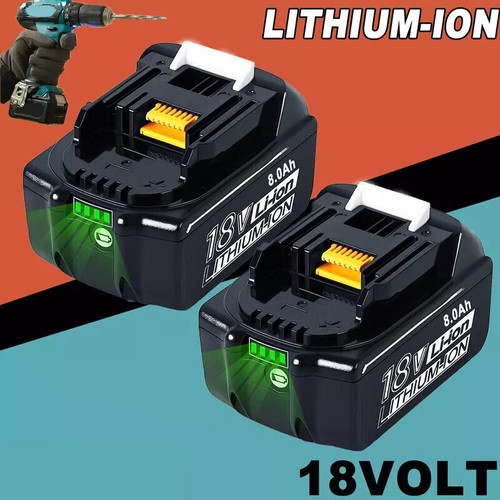 Batterie originali 18v 0 - 18v, 8,0