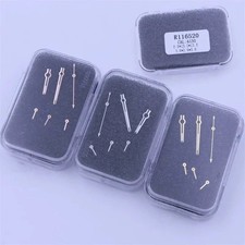 Set lancette orologio per Rolex Daytona 4130 R116520 argento oro rosa ricambio