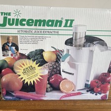 The Juiceman II The Classic Spremiagrumi Professionale Frutta e Verdura Mai Usato