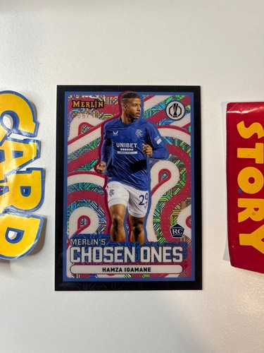 2024 topps merlin - 2024-25, hamza